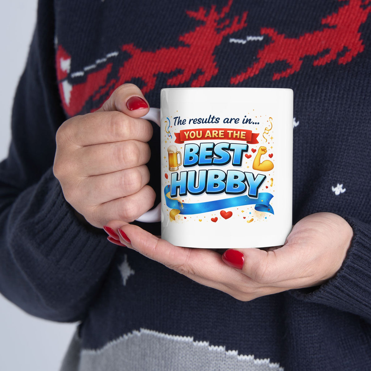 Anniversary Mug - The Results Are In You Are The Best Husband