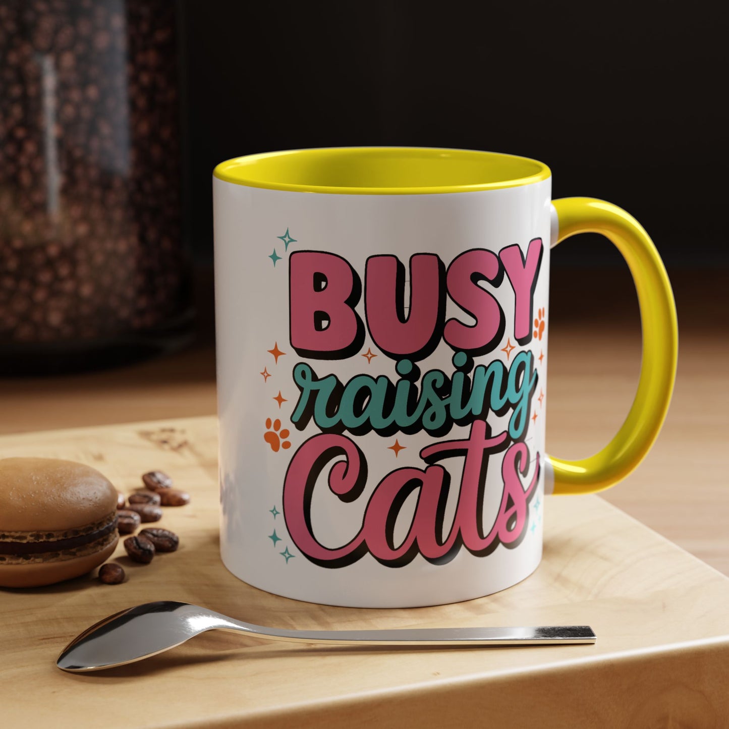 Animal Mug - Busy Raising Cats