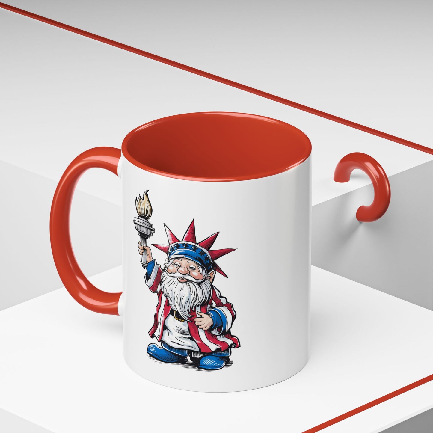 4th of July Mug - American Gnome 7