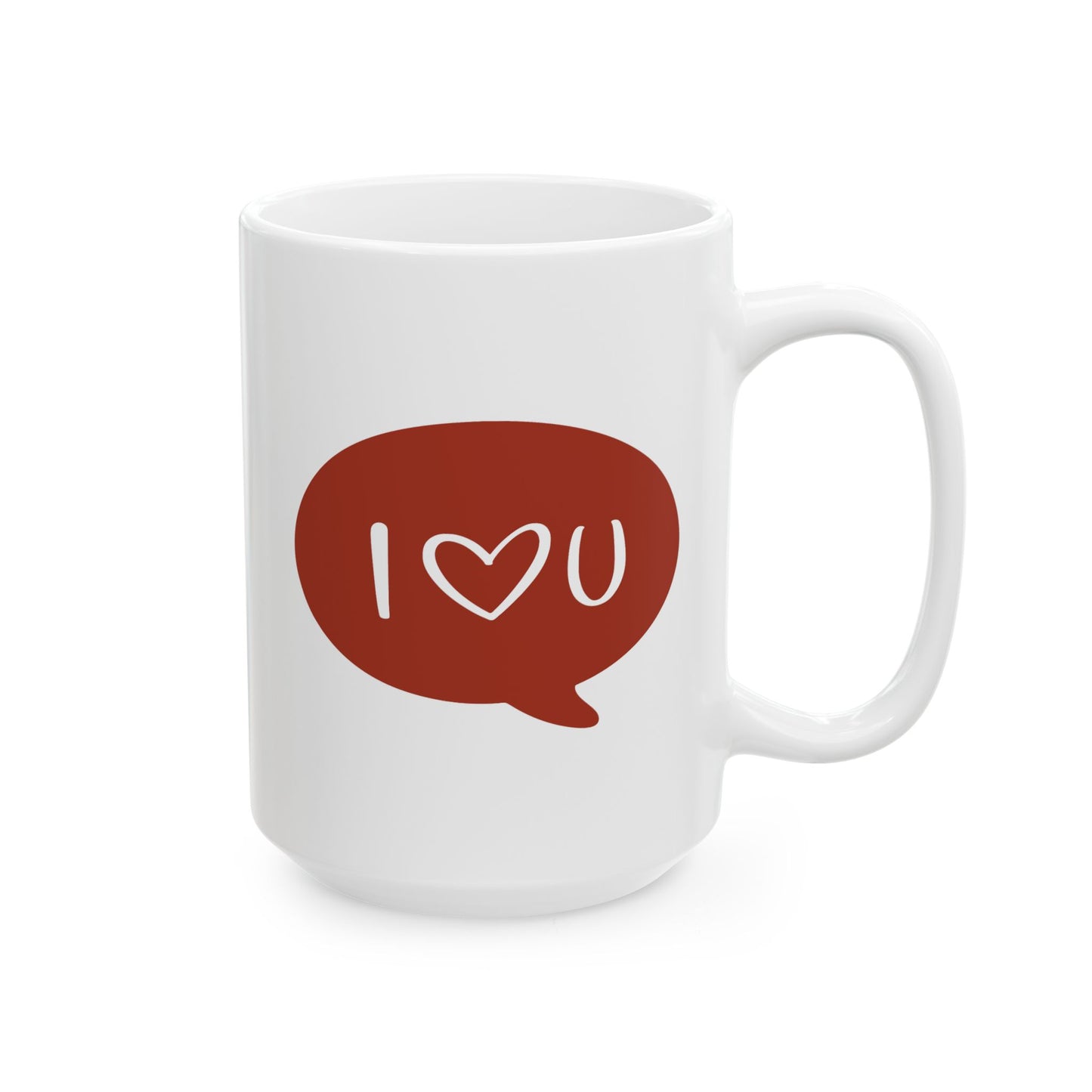 Anniversary Mug - I Love You Message