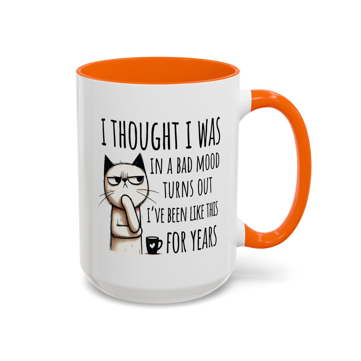 Adult Mug - I Thought I Was In A Bad Mood