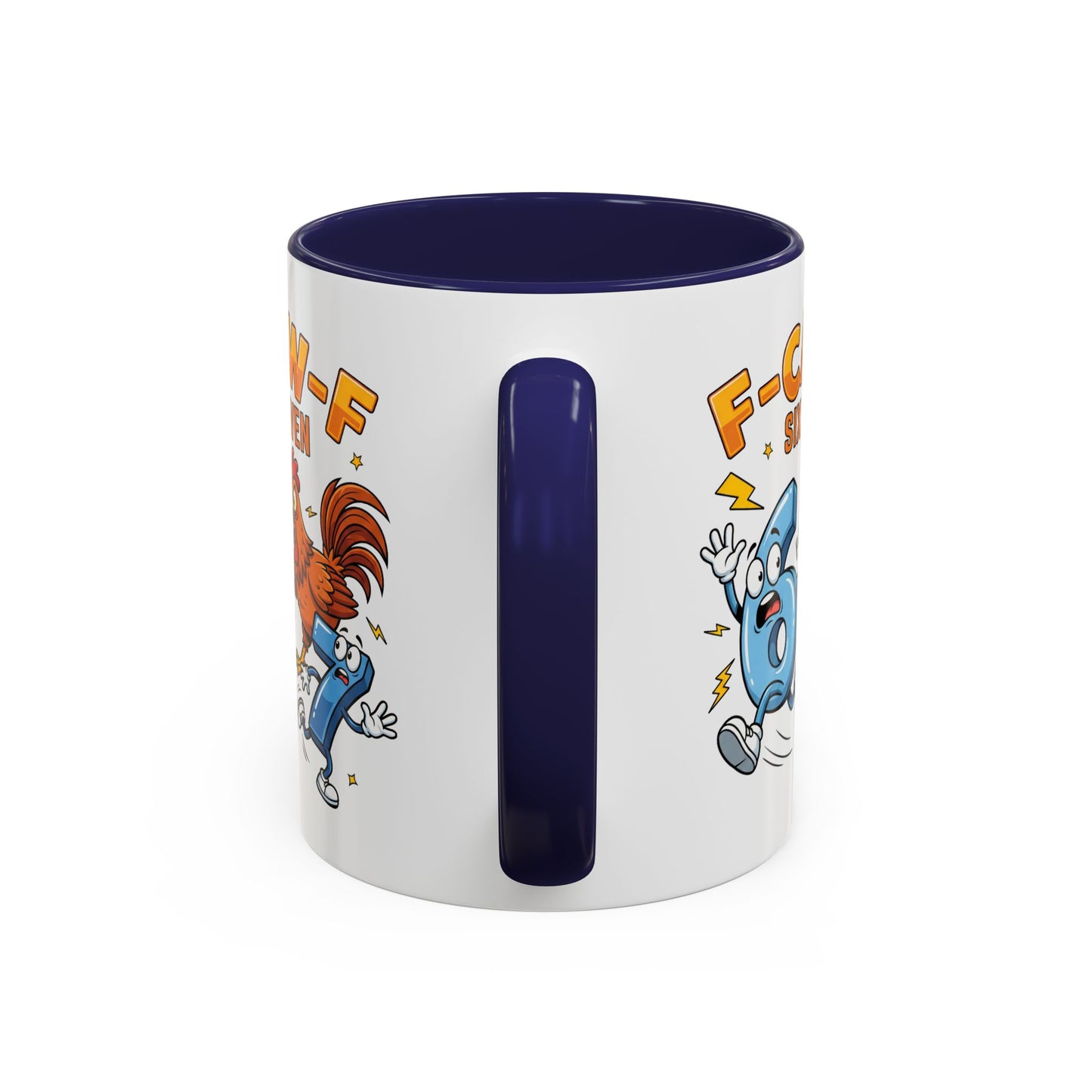 Humor Mug - F-CAW-F Six Seven