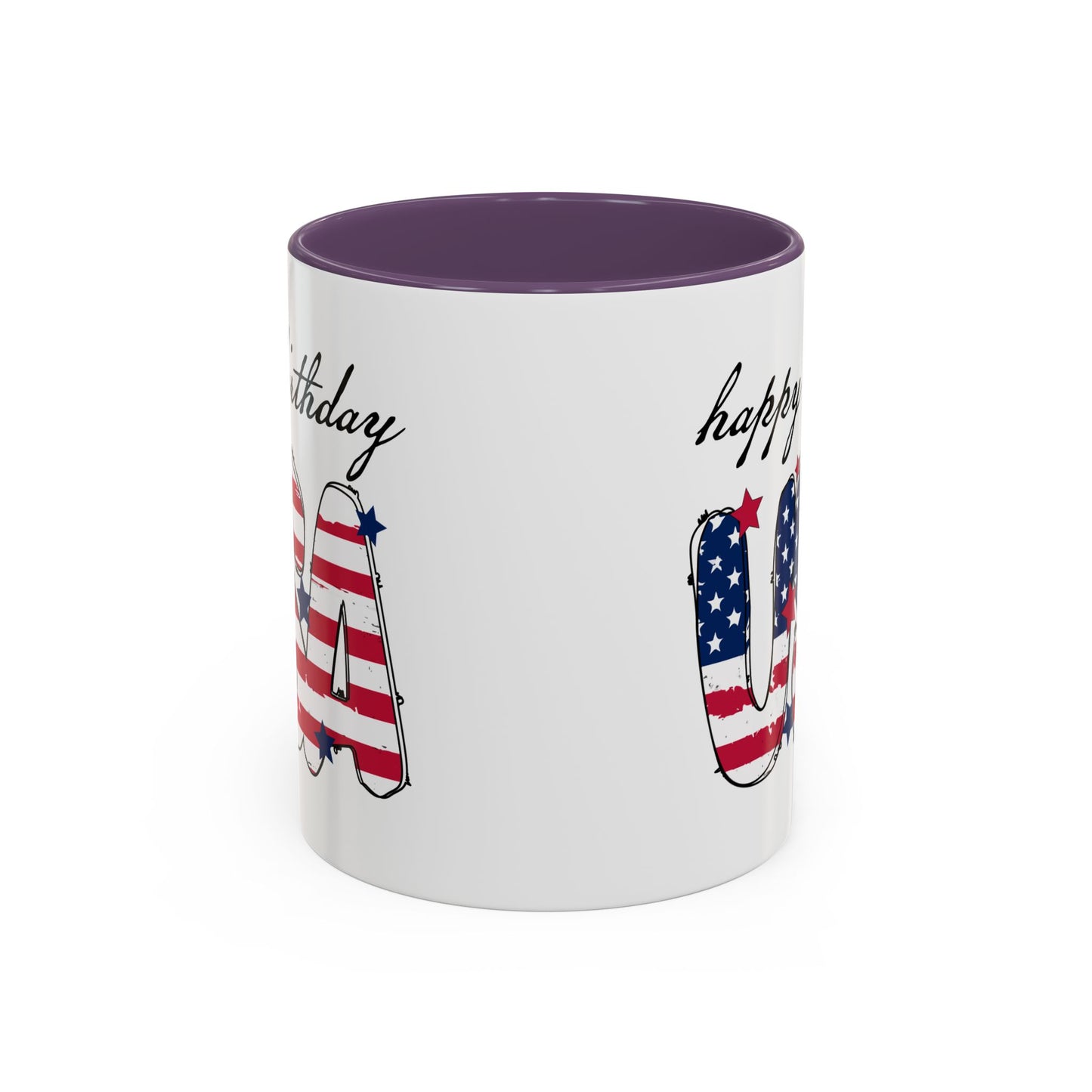 4th of July Mug - Happy Birthday USA