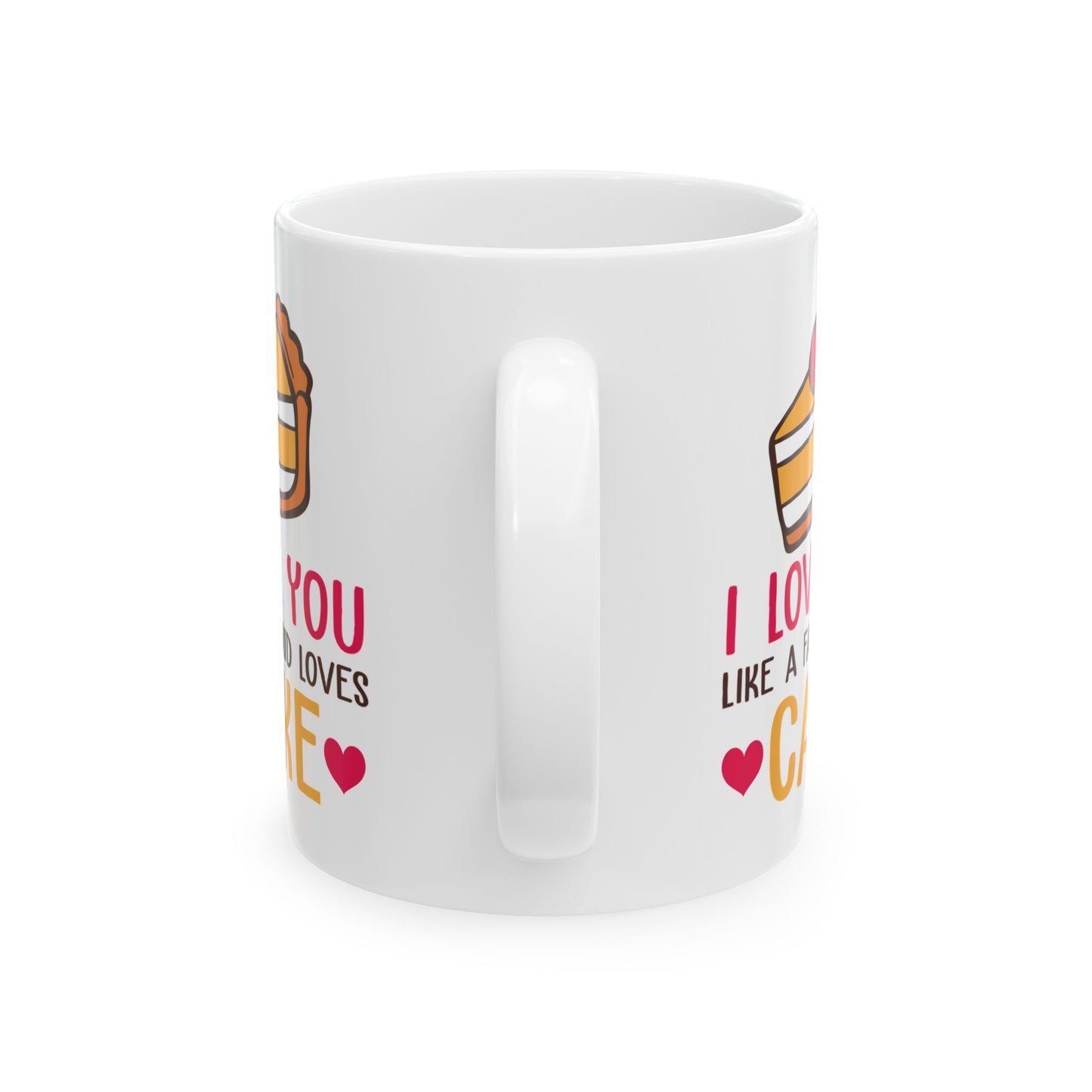 Anniversary Mug - I Love You Like A Fat Kid