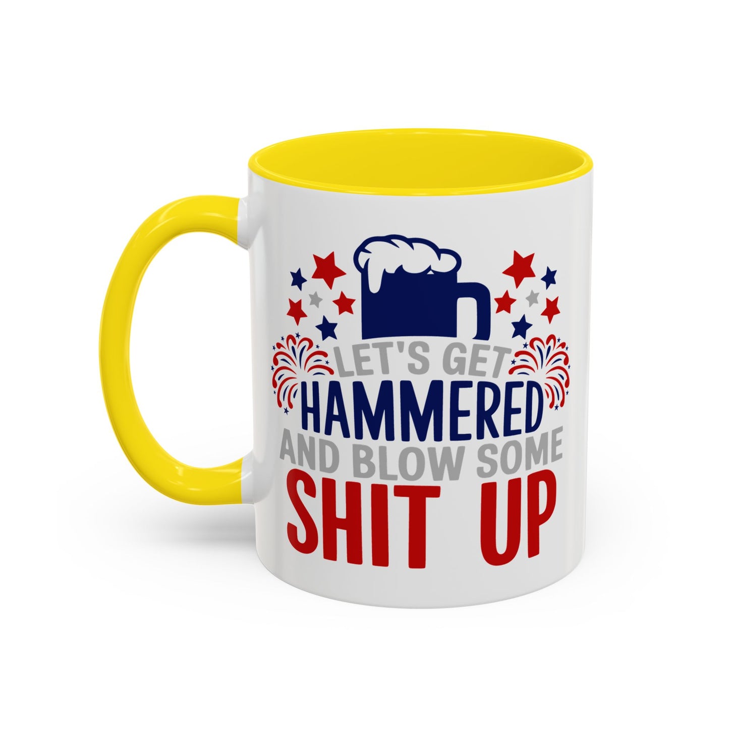 4th of July Mug - Let's Get Hammered