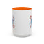 4th of July Mug - USA Preppy Floral