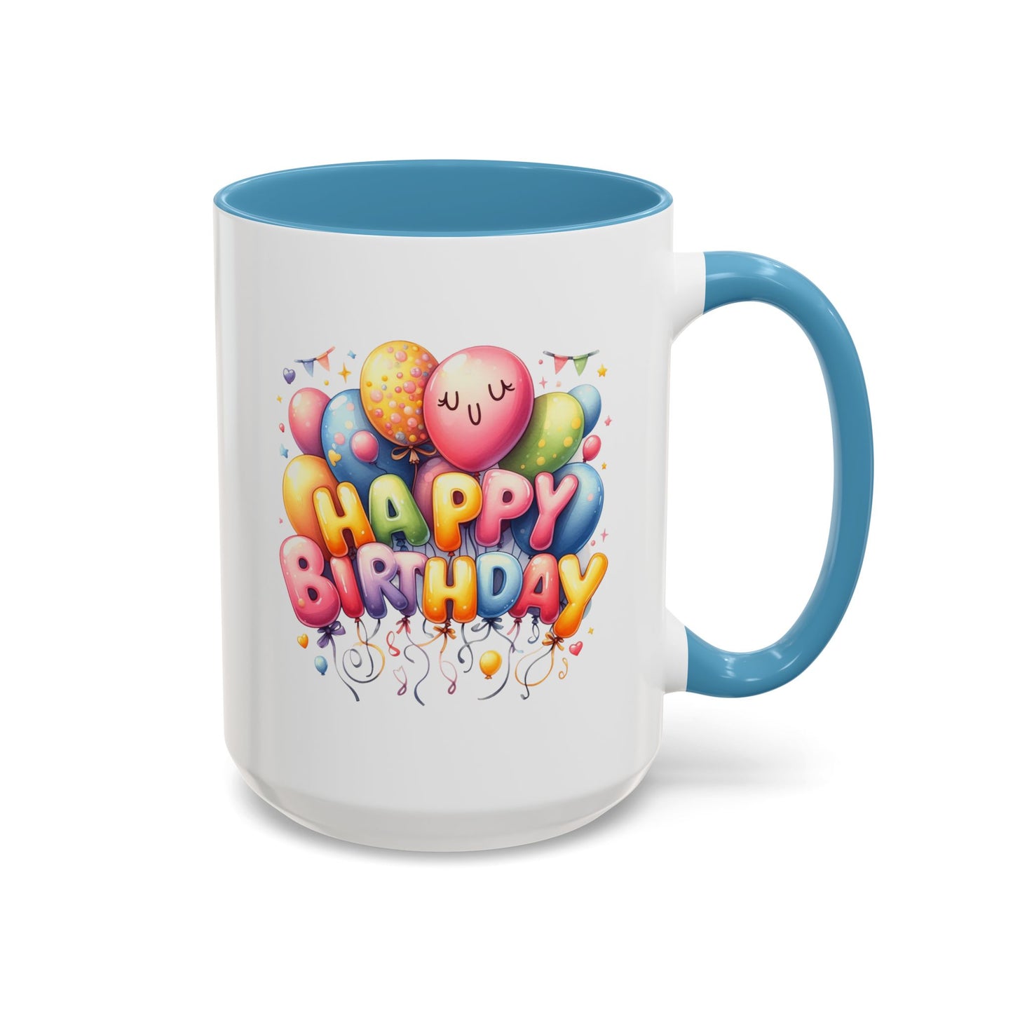 Birthday Mug - Happy Birthday Cute Balloon