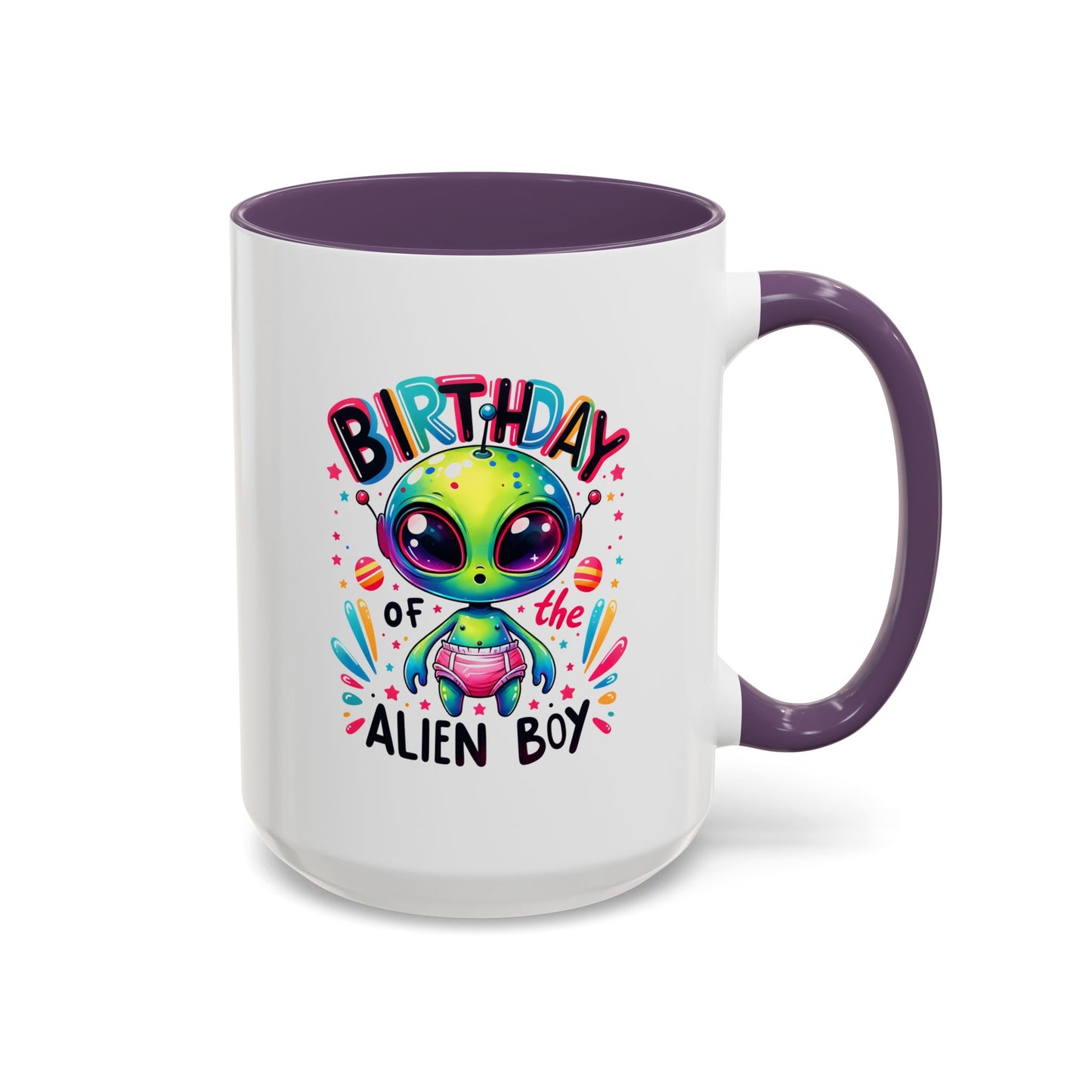 Alien Mug - Birthday Alien Boy
