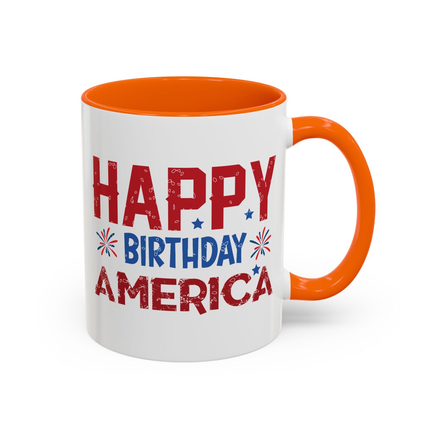 4th of July Mug - Happy Birthday America Celebrations