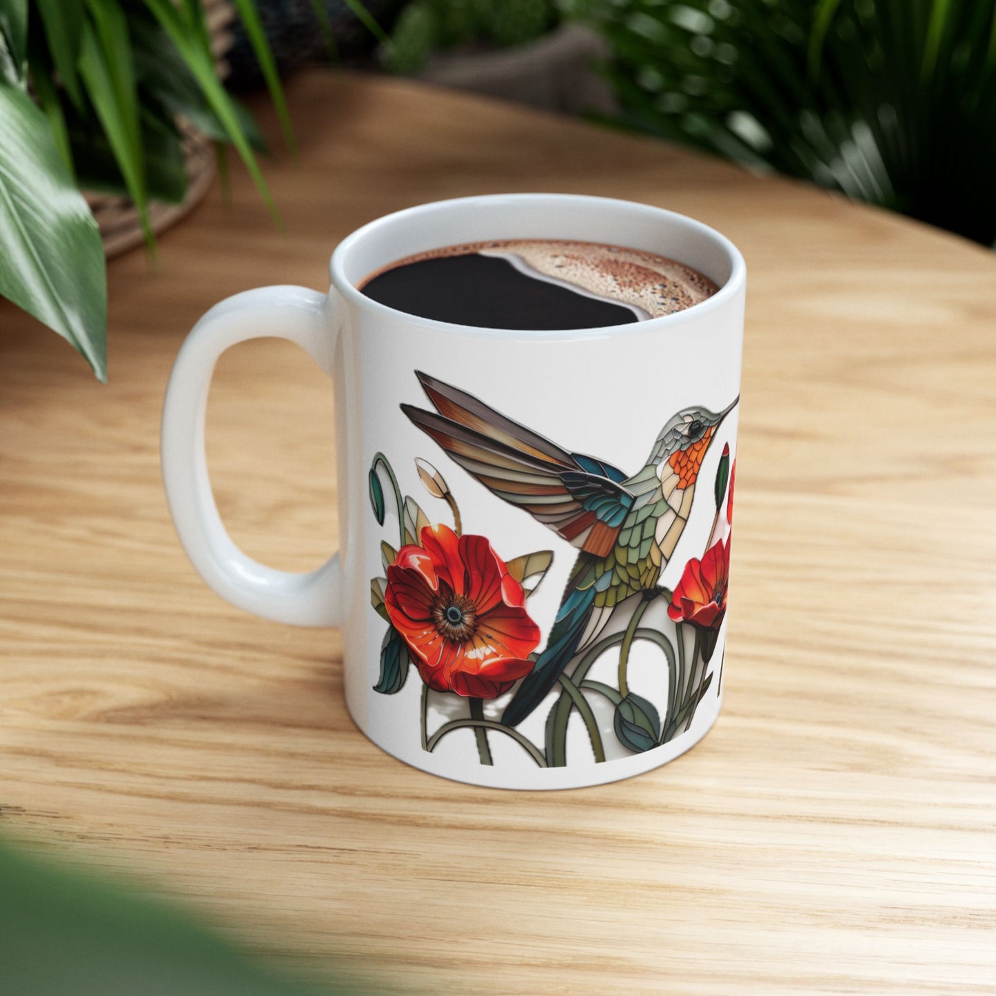 Artistic Mug - Hummingbirds
