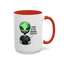 Alien Mug - This Is My Human Costume