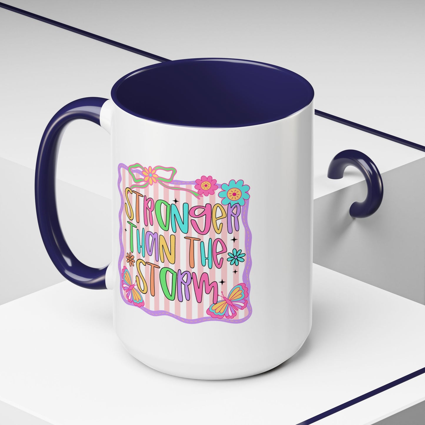 Motivation Mug - Stronger Than The Storm