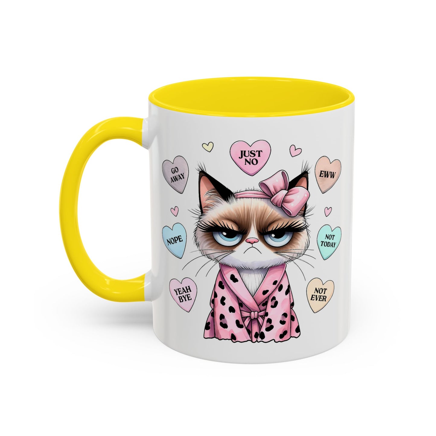 Animal Mug - Conversation Hearts
