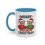 Christmas Mug - Merry Christmas Black Text Owls
