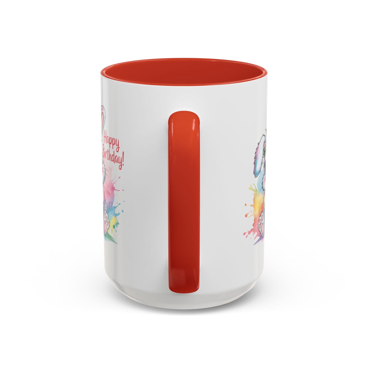 Birthday Mug - Happy Birthday Cute Bunny