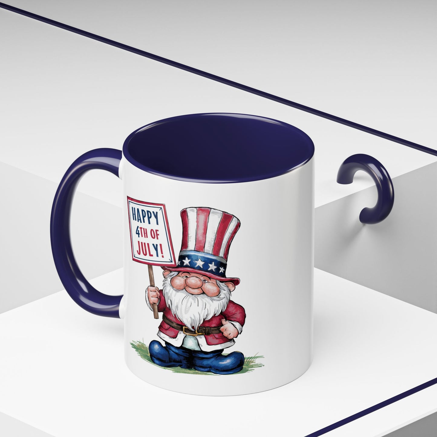 4th of July Mug - American Gnome 8