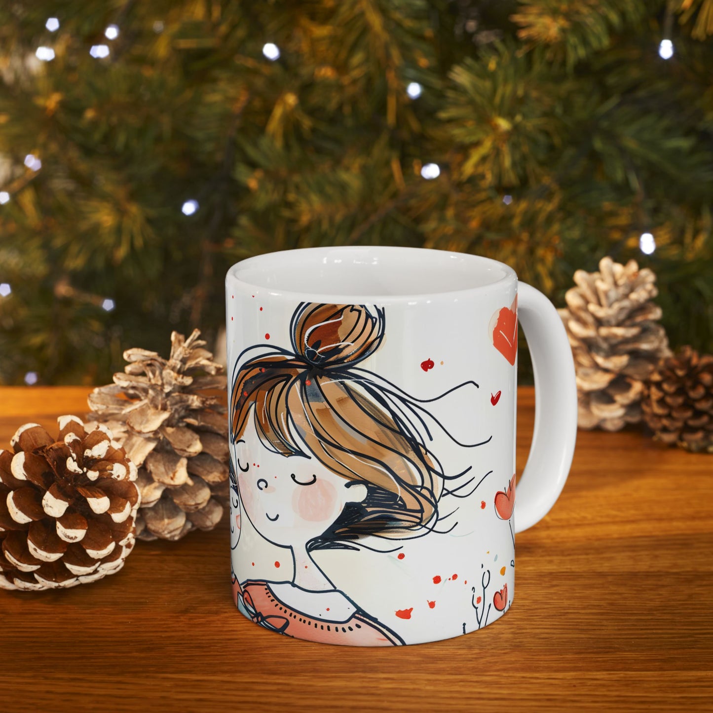 Mother's Day Mug - Mama & Daughter