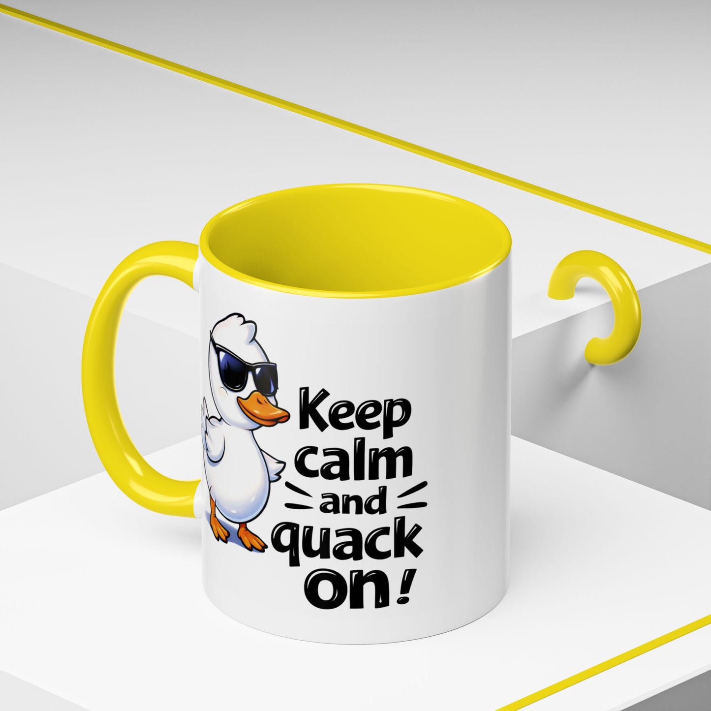 Wellness Mug - Keep Calm And Quack On