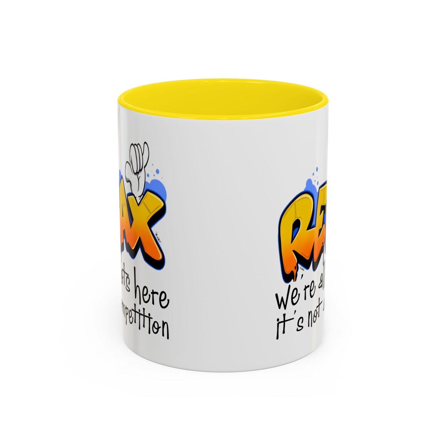 Humor Mug - Relax We're All Idiots Here