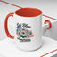 4th of July Mug - God Bless America Daisies