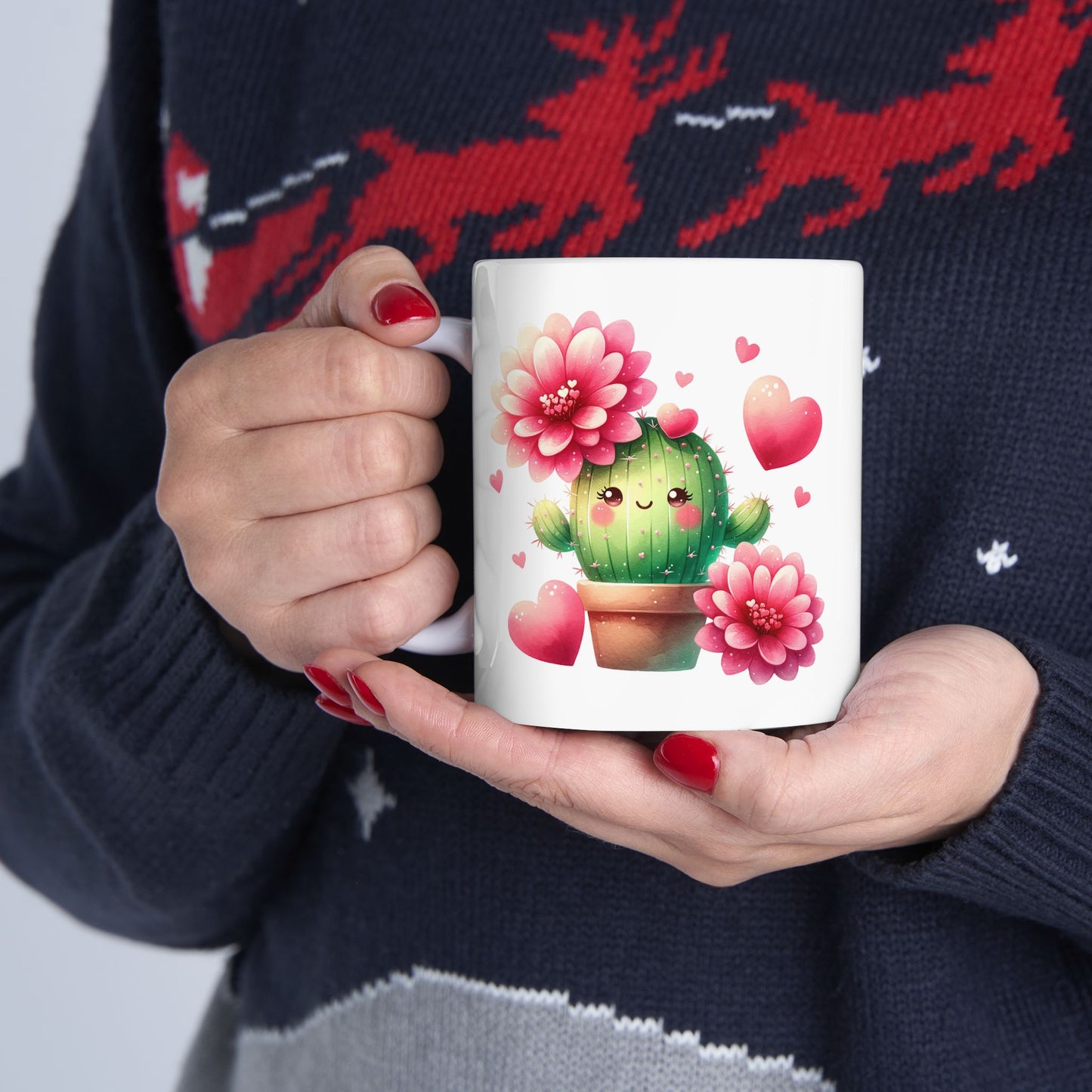 Artistic Mug - Cute Cactus 2