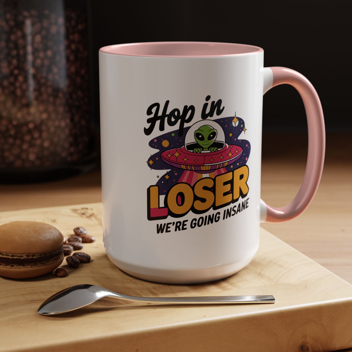 Alien Mug - Hop In Loser
