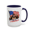 4th of July Mug - Bigfoot USA Flag