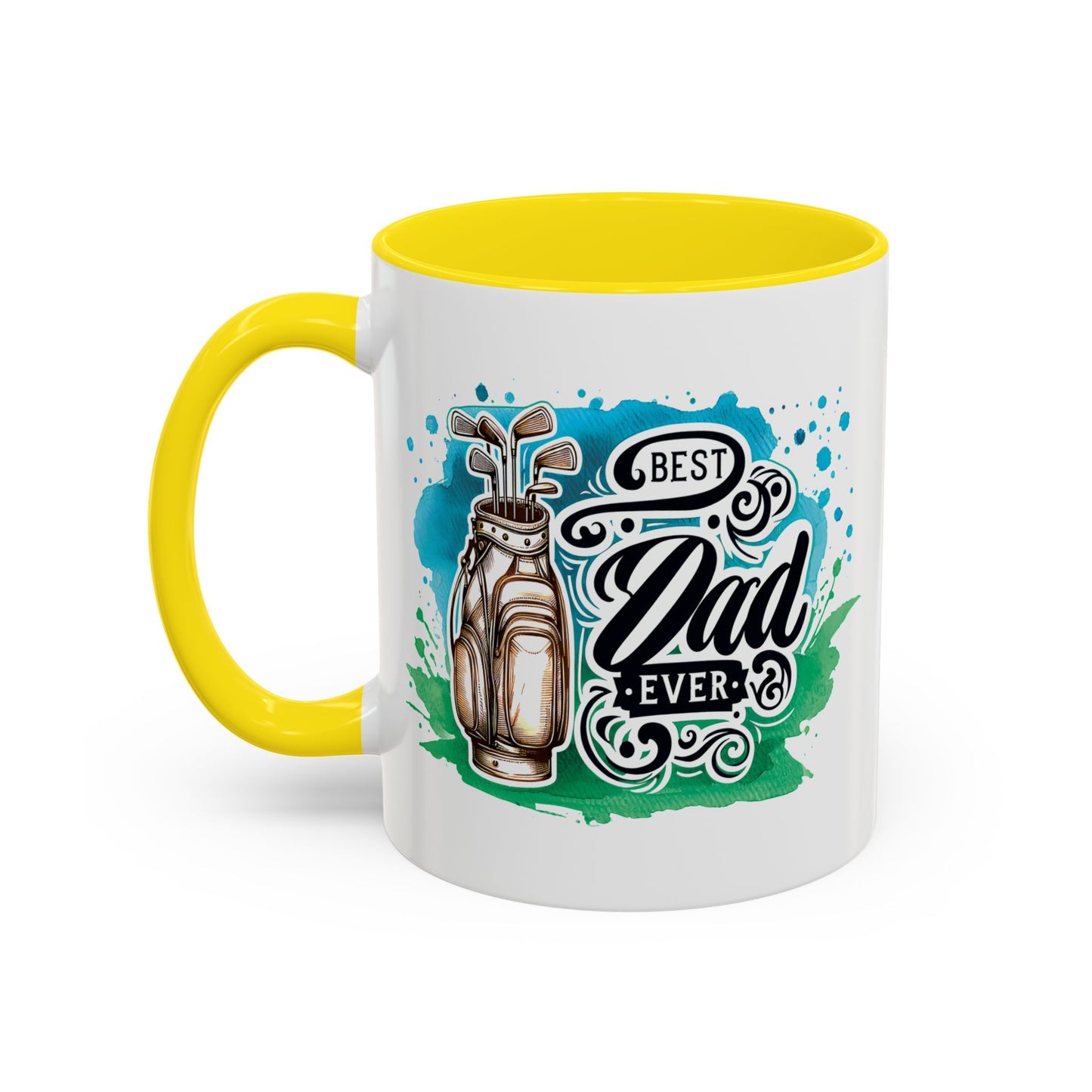 Father's Day Mug - Best Dad Ever Golf
