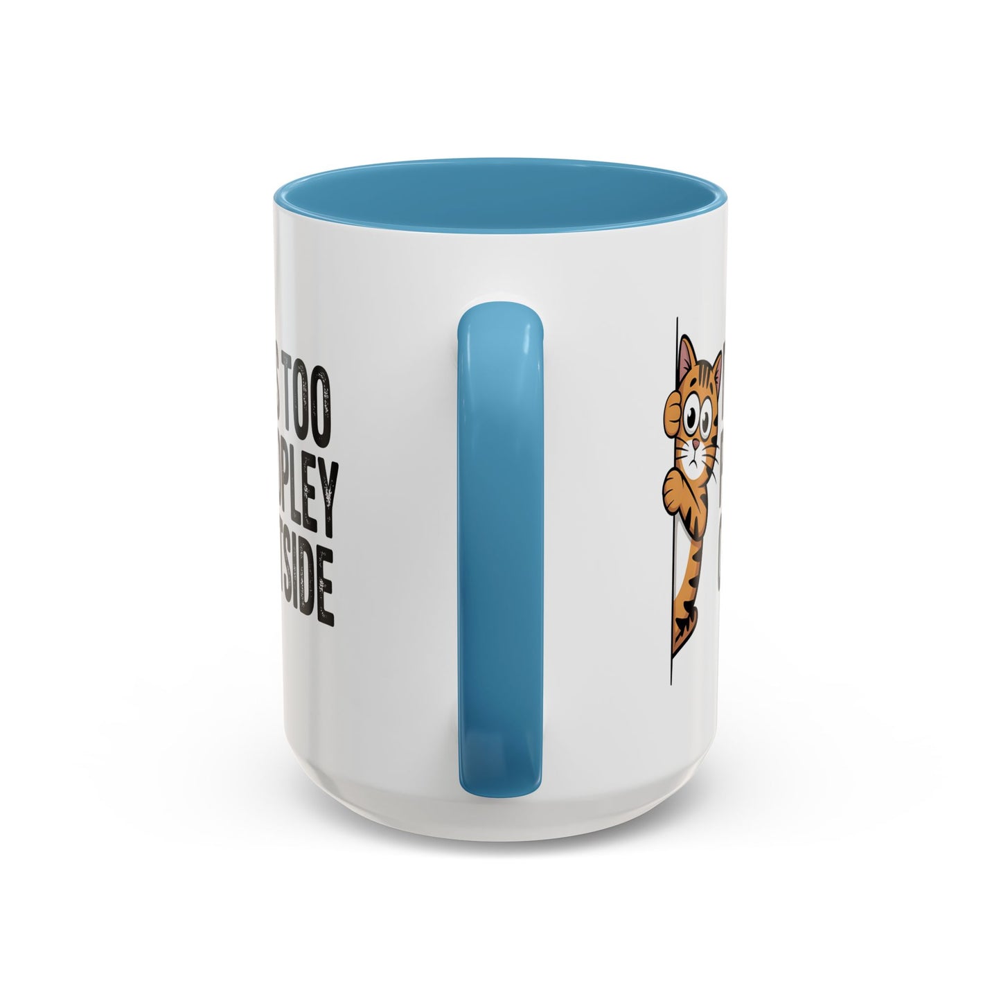Animal Mug - It's Too Peopley Outside