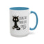 Humor Mug - Living That Nine Lives