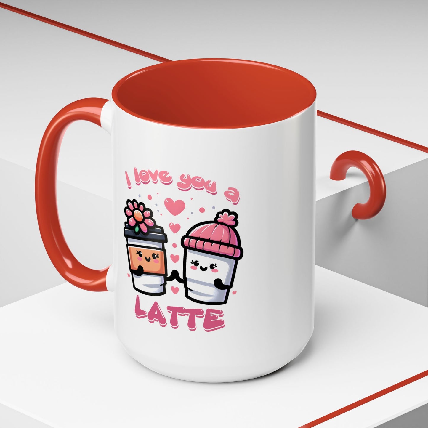Anniversary Mug - I Love You a Latte Cute