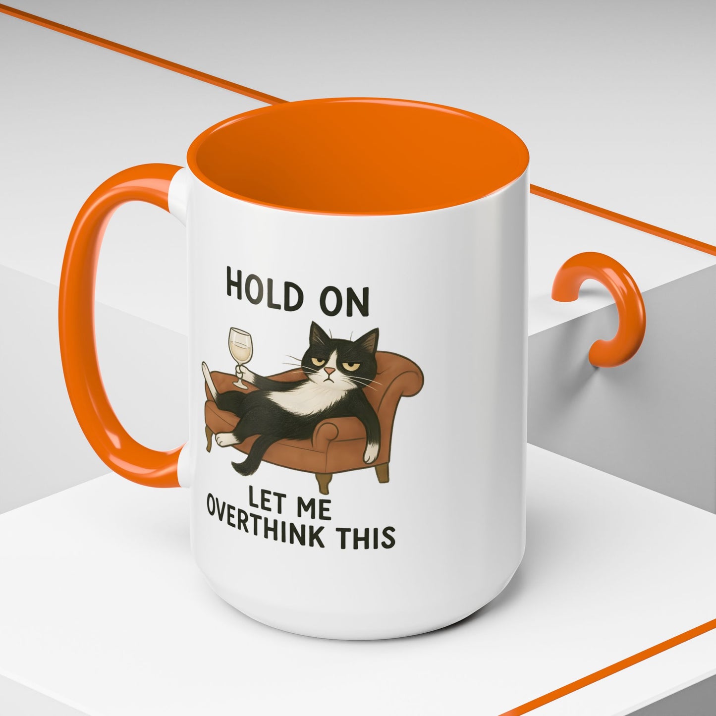 Animal Mug - Hold On Let Me Overthink This