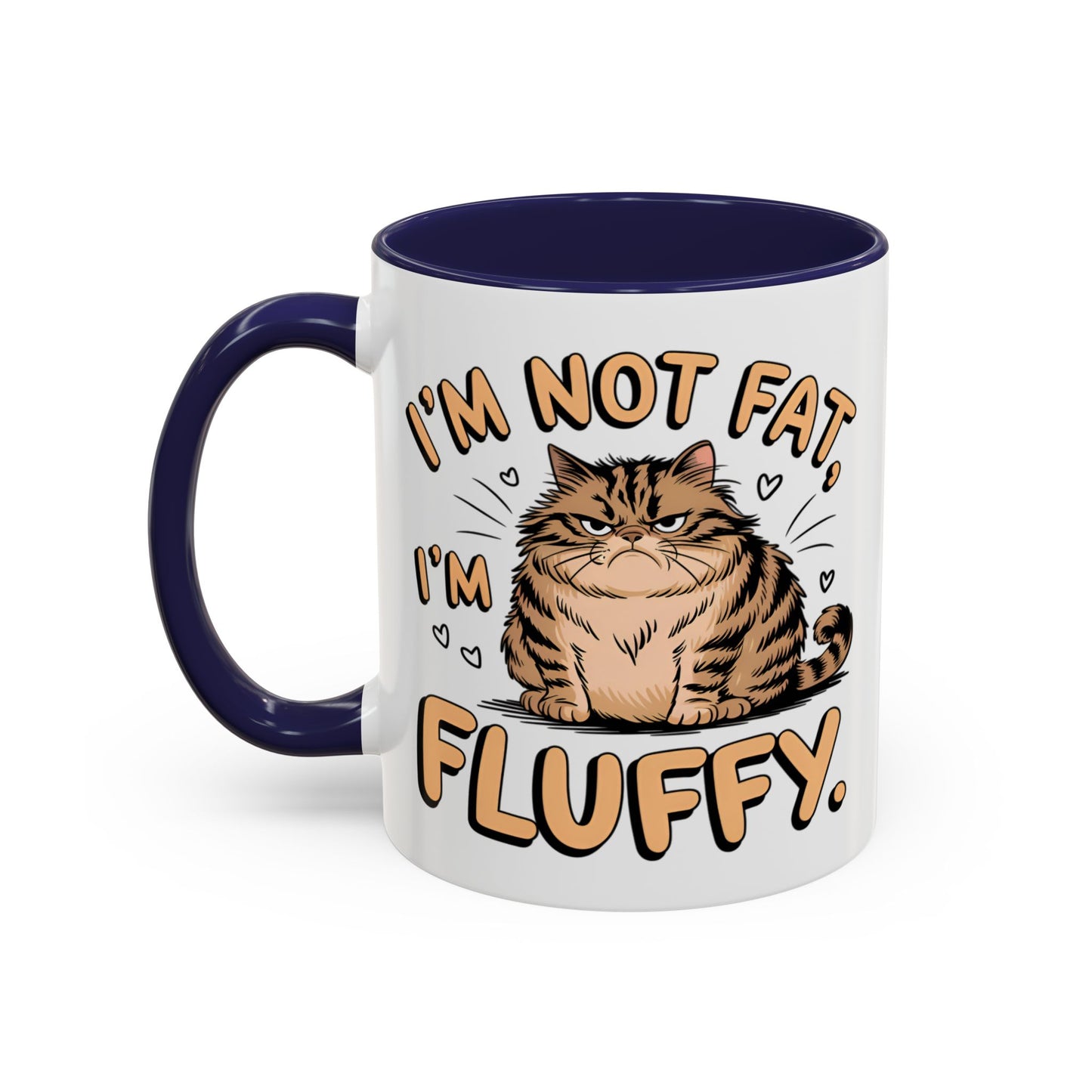 Animal Mug - I'm Not Fat I'm Fluffy