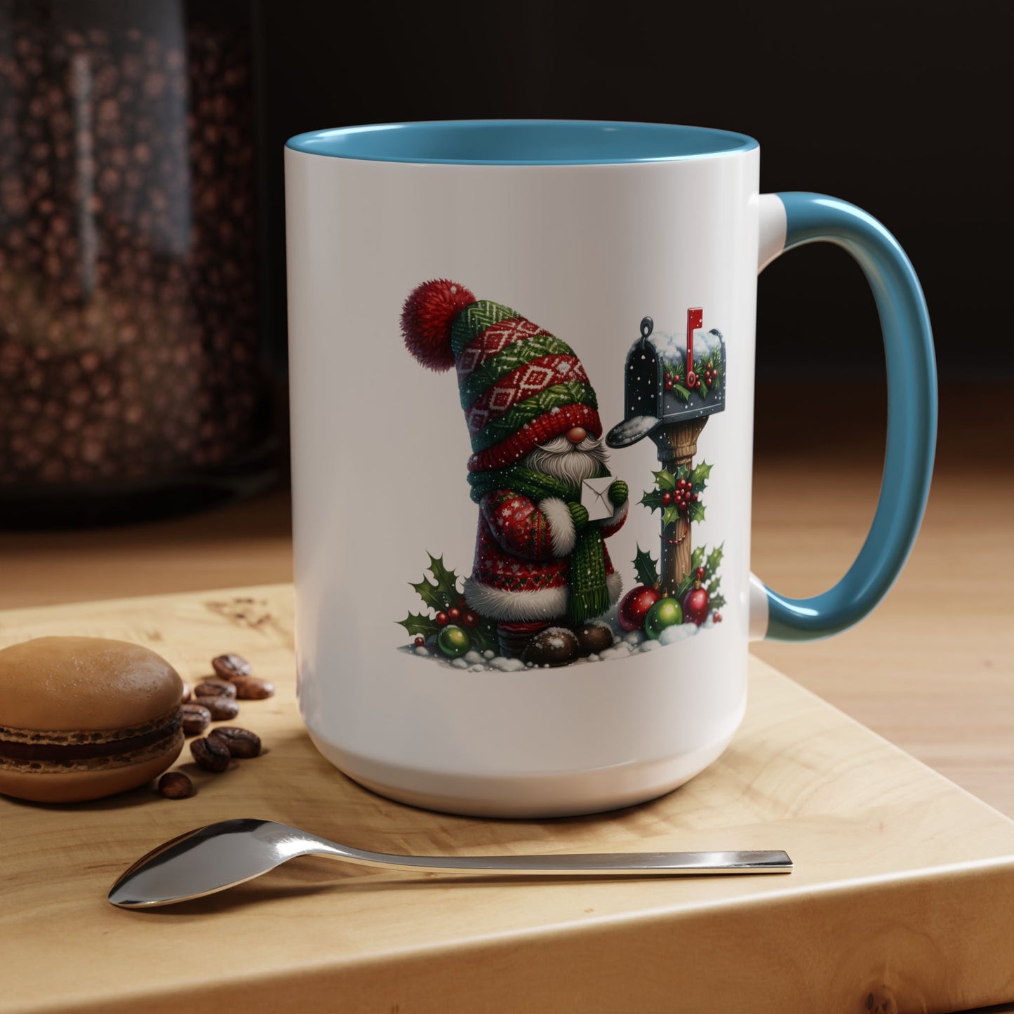 Christmas Mug - Gnome and Mail