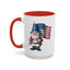 4th of July Mug - American Gnome 4