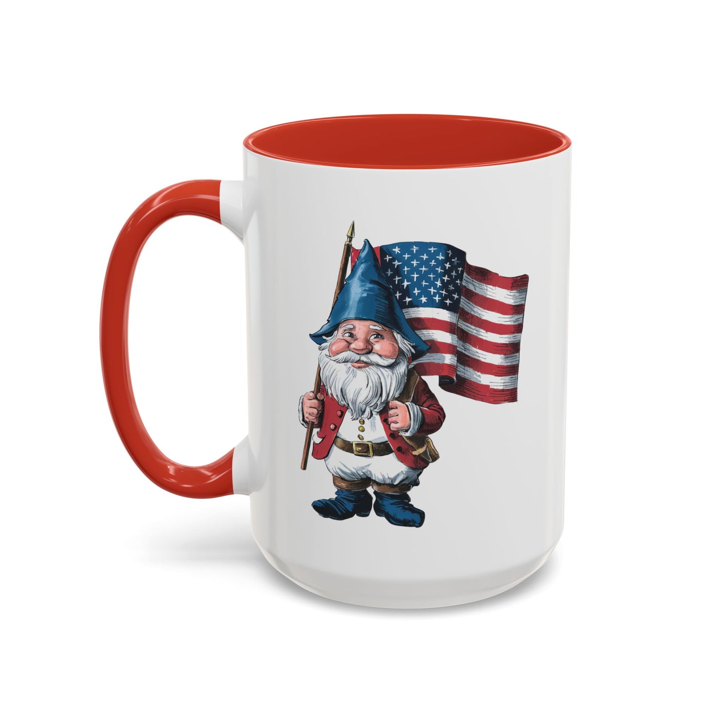 4th of July Mug - American Gnome 4