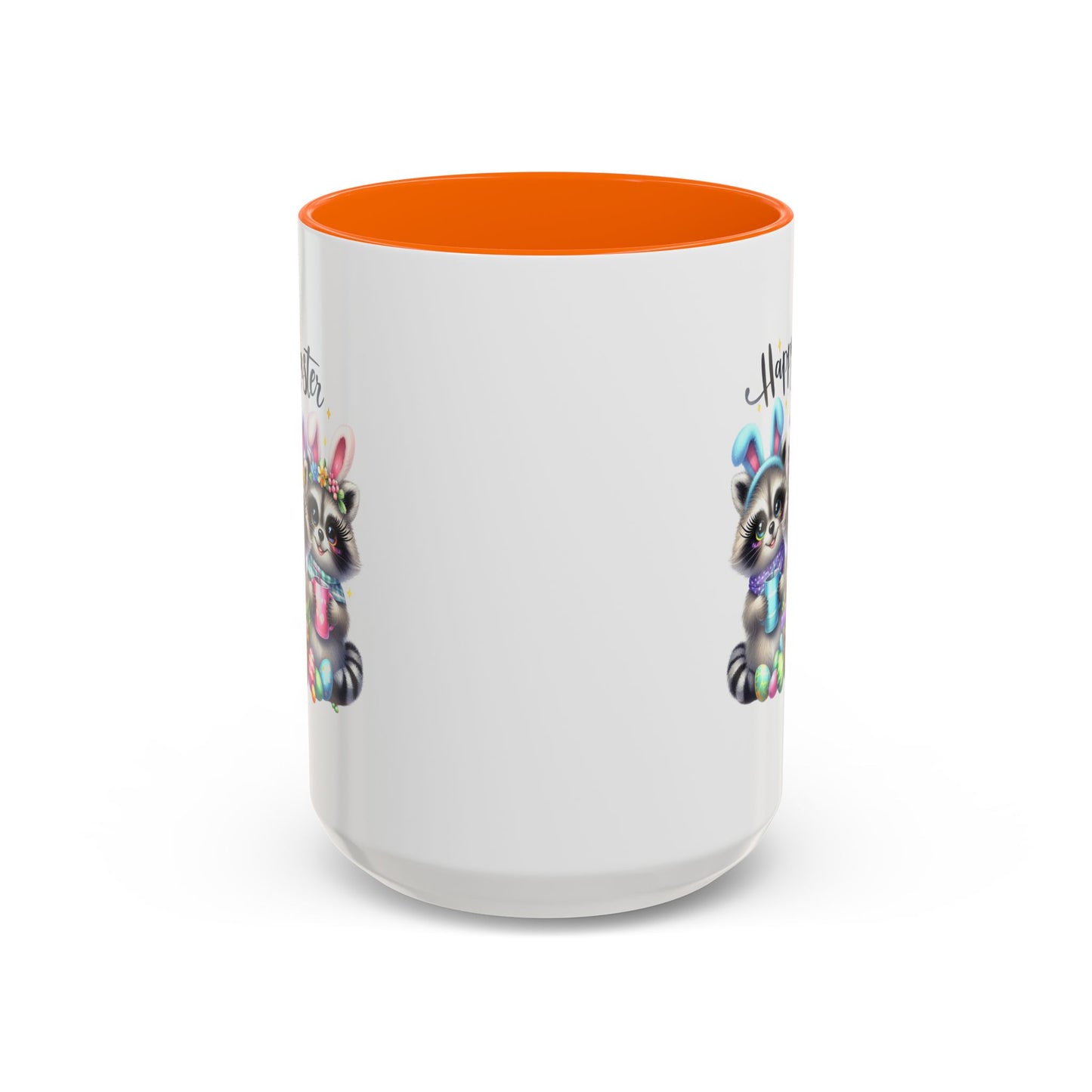 Easter Mug - Happy Easter Racoons