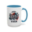Father's Day Mug - Best Dad Ever Basketball