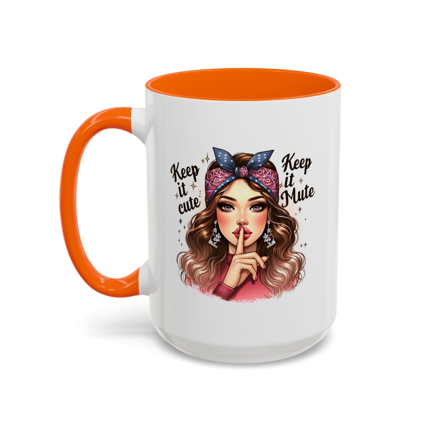 Humor Mug - Keep It Cute Keep It Mute