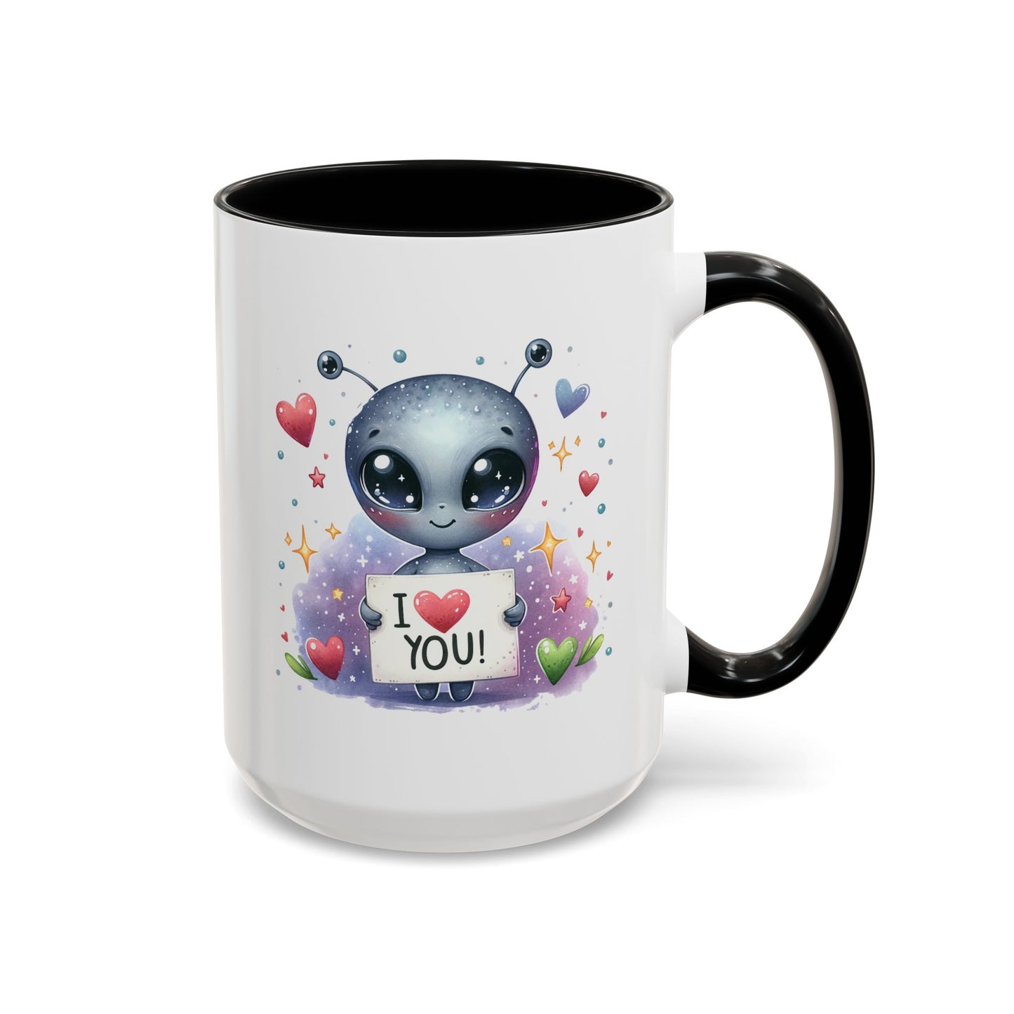 Valentine's Day Mug - I Love You Alien