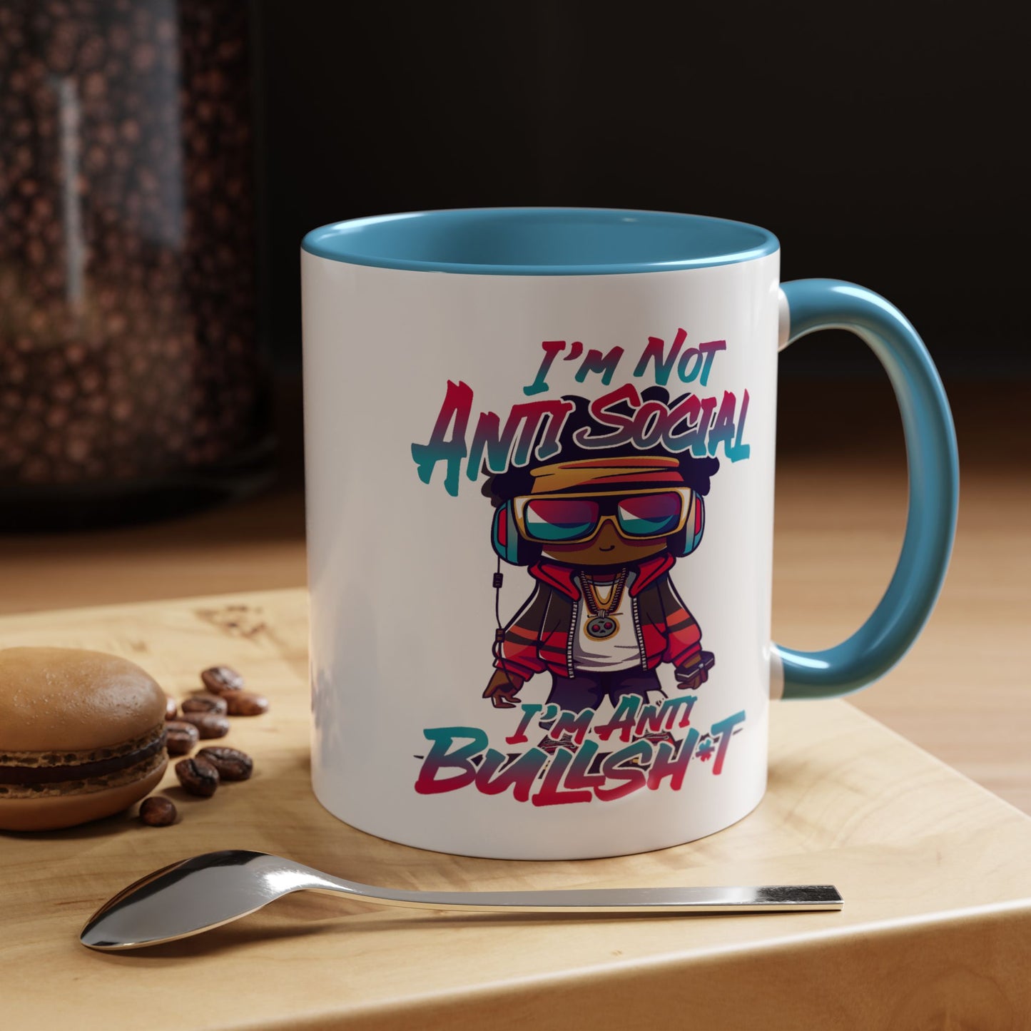 Humor Mug - I'm Not Anti-social