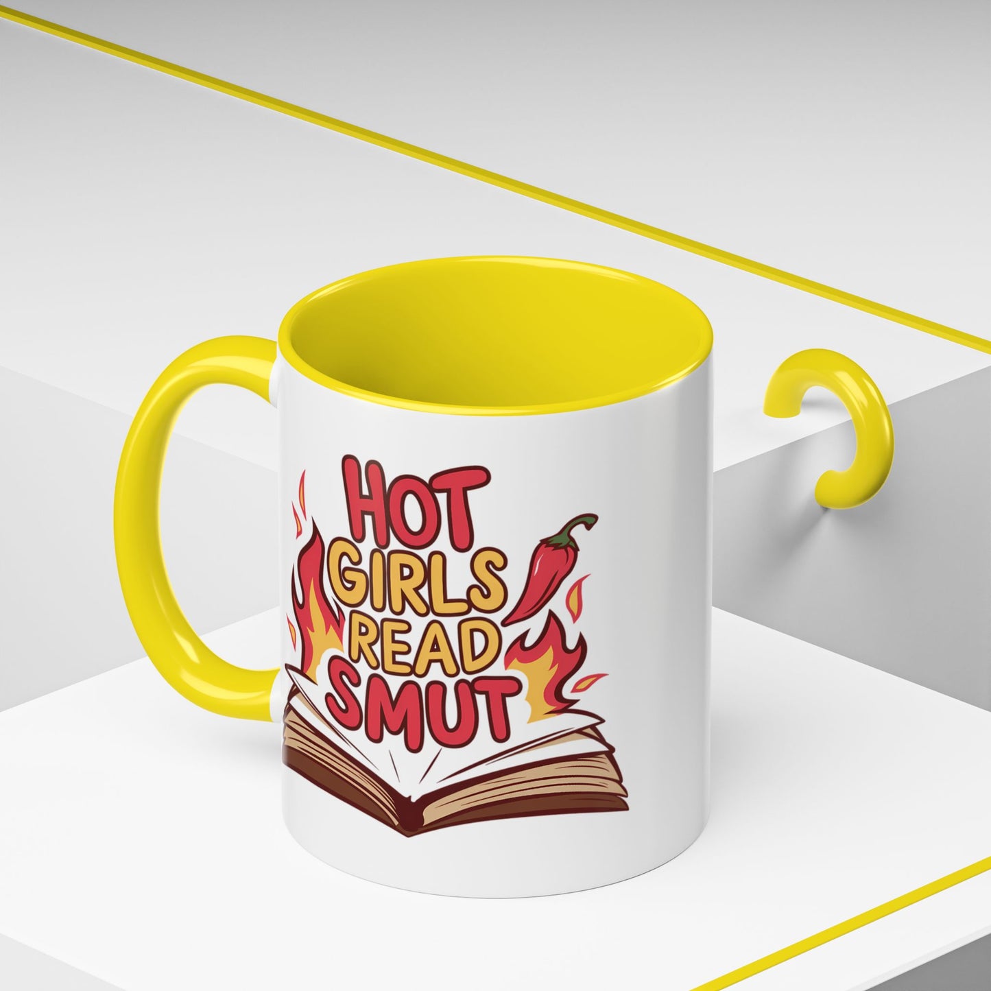 Adult Mug - Hot Girls Read Smut