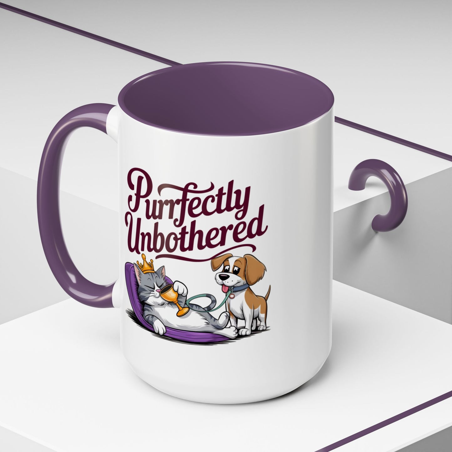Animal Mug - Purrfectly Unbothered