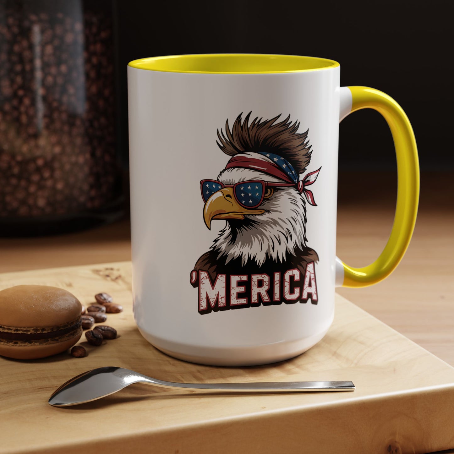4th of July Mug - America Patriotic Eagle