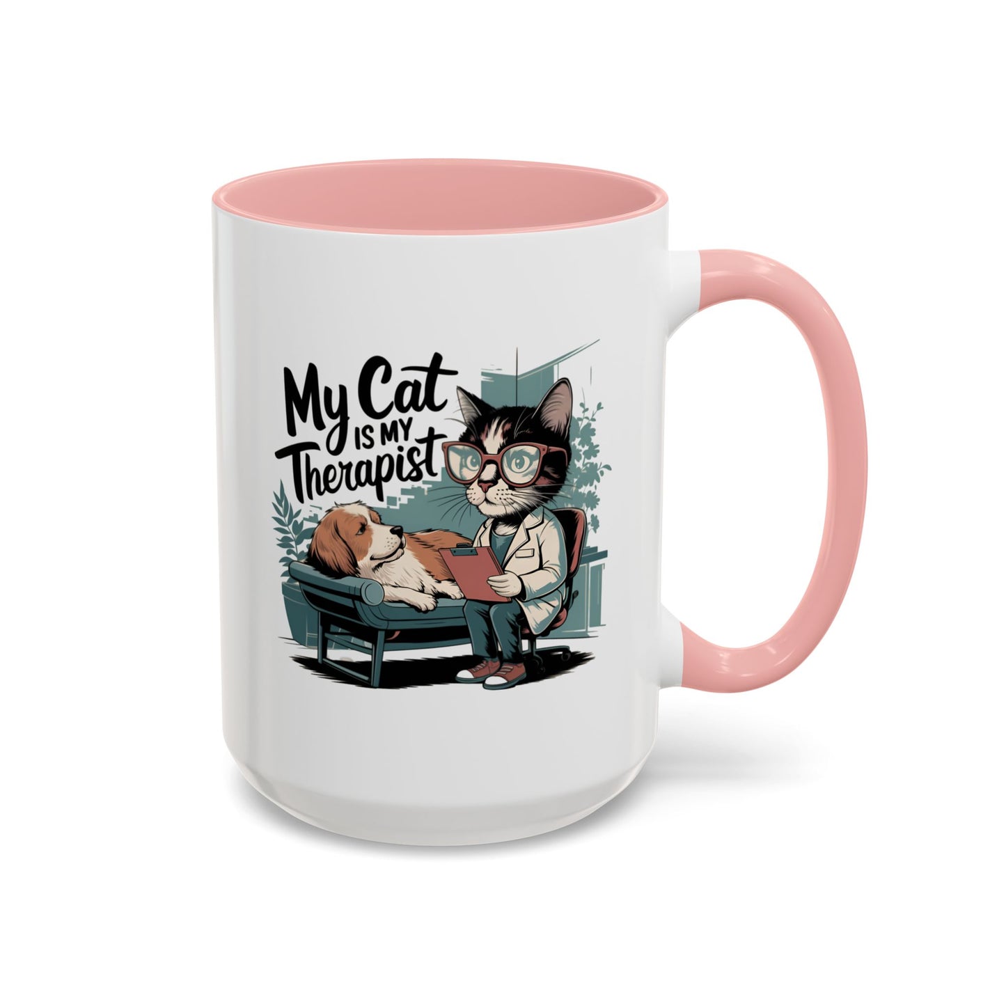 Animal Mug - My Cat Is My Therapist