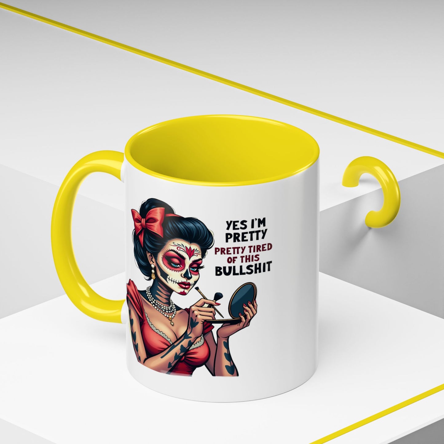 Adult Mug - Yes I'm Pretty
