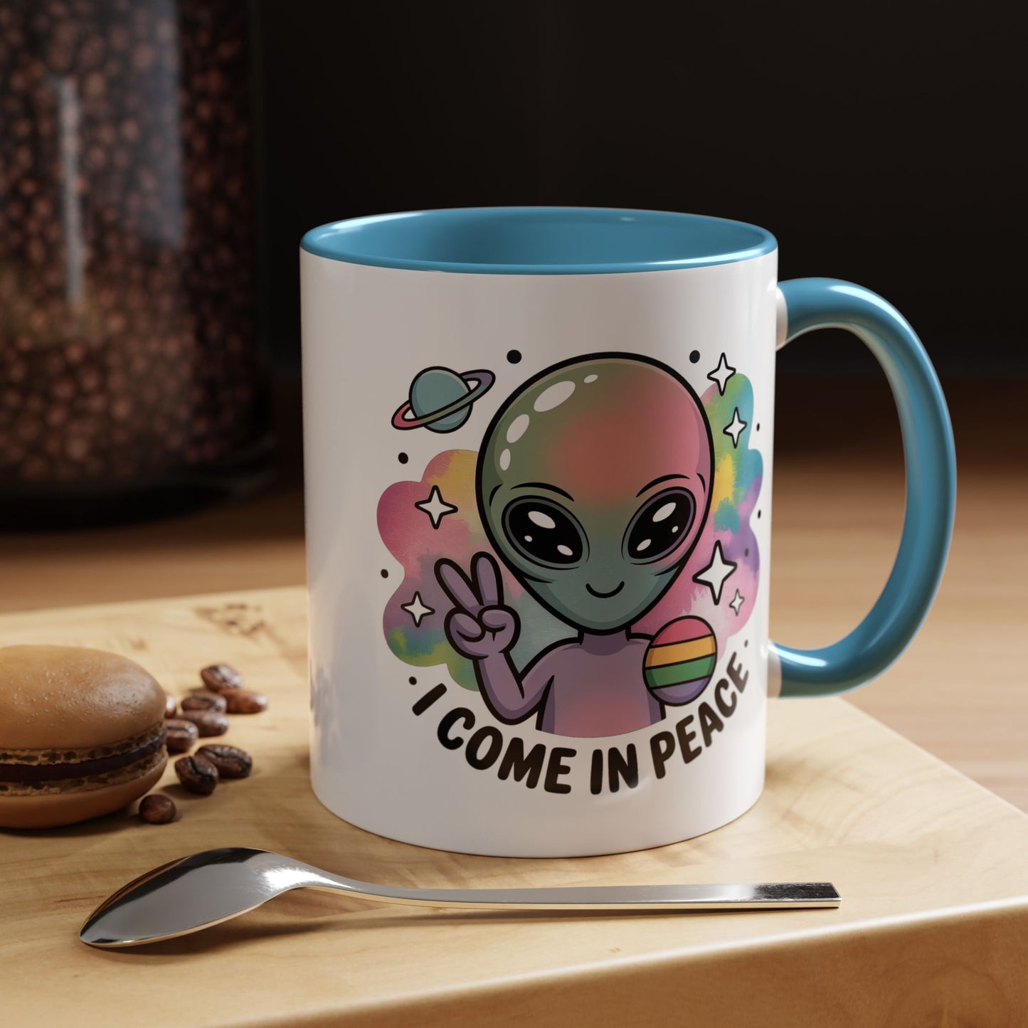 Alien Mug - I Come In Peace