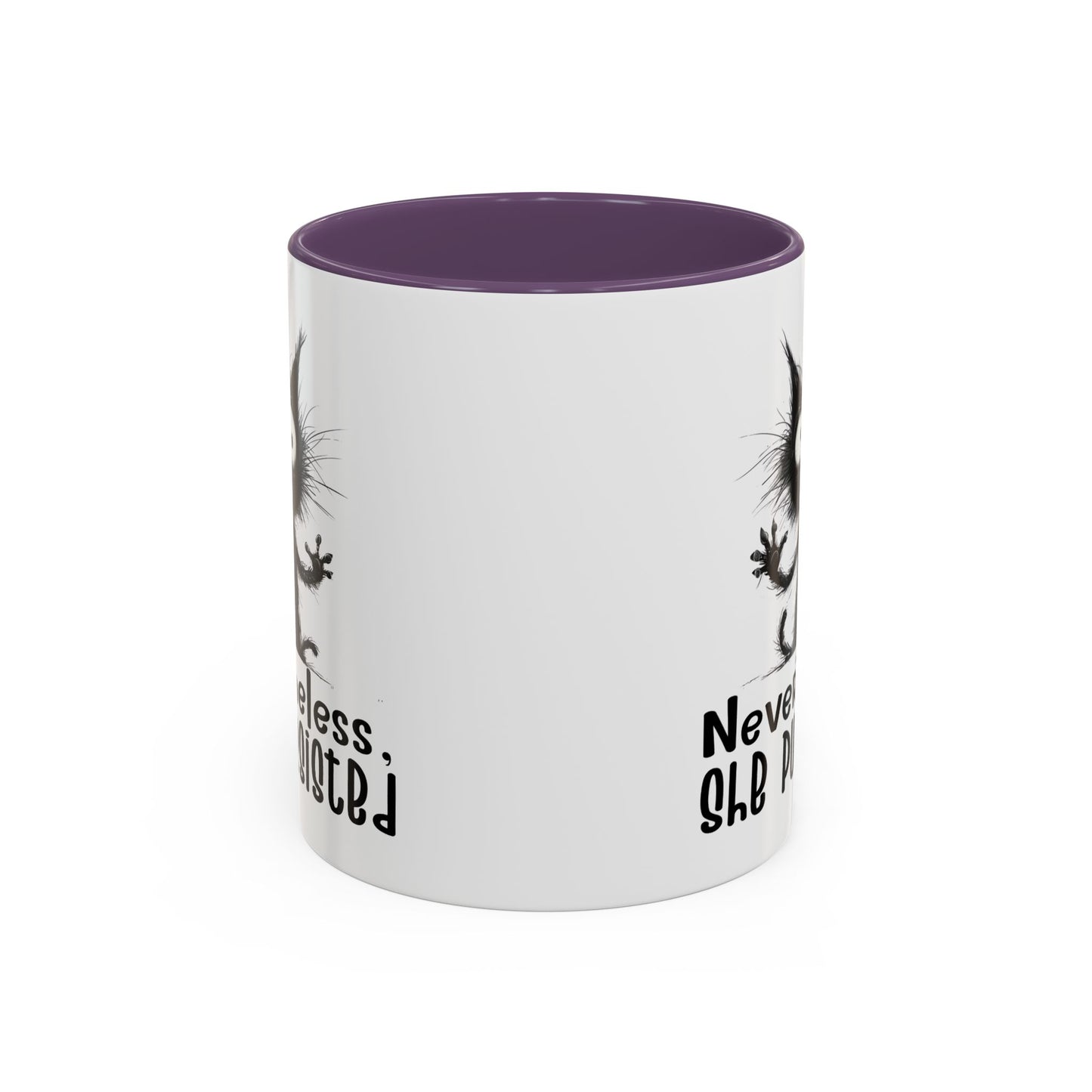 Animal Mug - Nevertheless, She Purrsisted