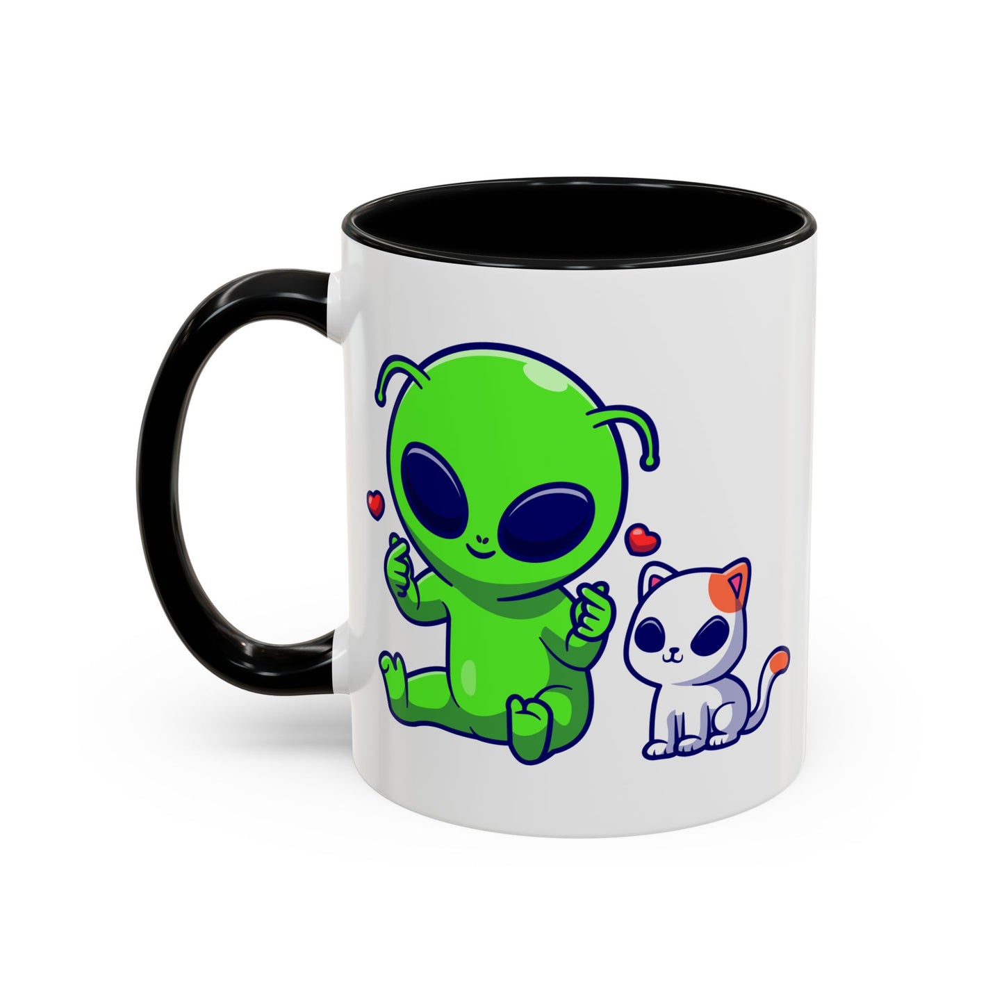 Alien Mug - Cute Alien Cat