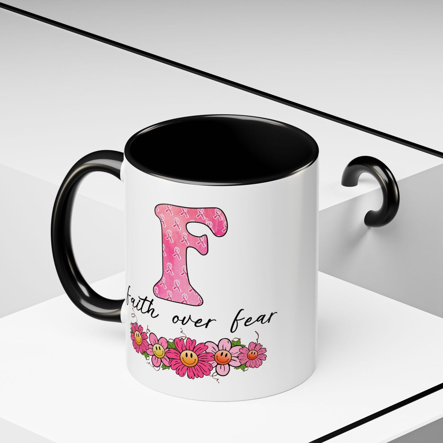 Religious Mug - Faith Over Fear